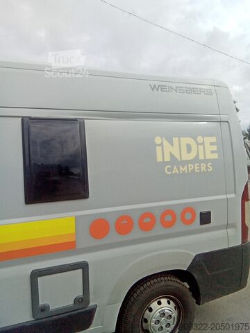 Karavāna/kemperis Fiat Weinsberg Carabus 600 K | 4 Posti Letto | Completamente Attrezzato