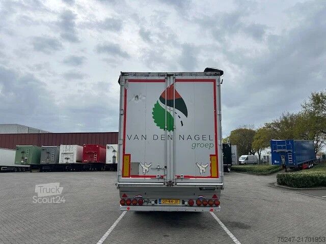 Pārvietojamā grīda Knapen Trailers K200 K200 - 91m3 2x Liftachse Alcoa