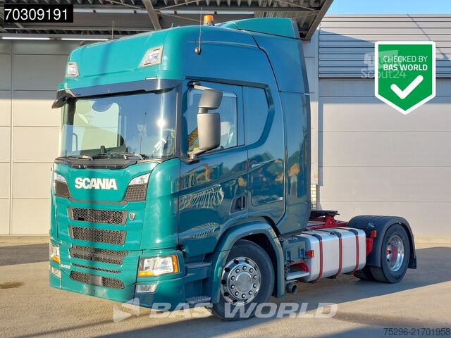 MTS standard Scania R450 4X2 65T! Retarder PTO Alcoa's Standklima