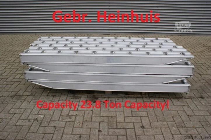 Polonákladní zařízení Diversen Allu Ramps / Allu auffahrrampen - 23.8 Ton Capa...