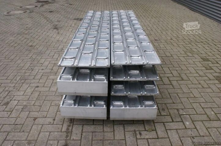 Caricatore semi basso Diversen Allu Ramps / Allu auffahrrampen - 23.8 Ton Capa...