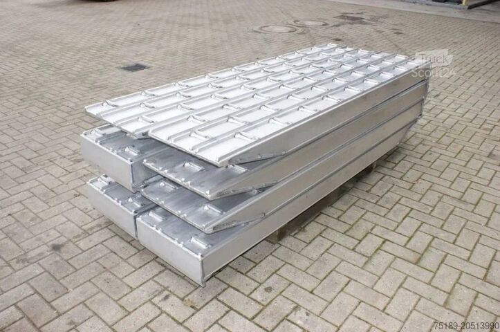 Semi-Tieflader Diversen Allu Ramps / Allu auffahrrampen - 23.8 Ton Capa...