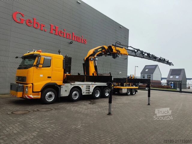 Tovornjak z žerjavom Effer 1750-8S Volvo FH 500 8x4