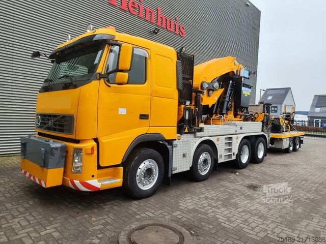 Tovornjak z žerjavom Effer 1750-8S Volvo FH 500 8x4