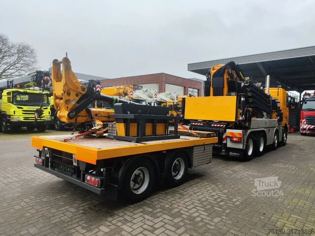 Tovornjak z žerjavom Effer 1750-8S Volvo FH 500 8x4