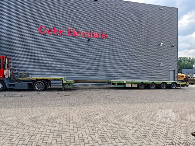 Góndola de cama semirrebajada Meusburger MTS-4 4 Meter Extand. 80 CM Mega-Lowdeck!