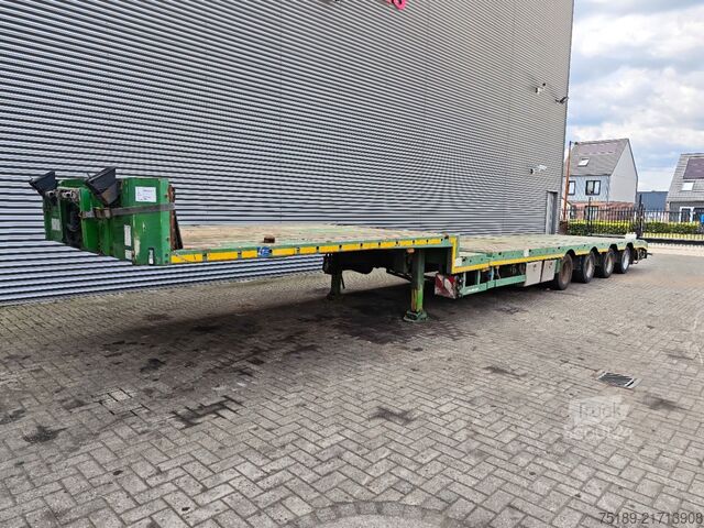 Góndola de cama semirrebajada Meusburger MTS-4 4 Meter Extand. 80 CM Mega-Lowdeck!