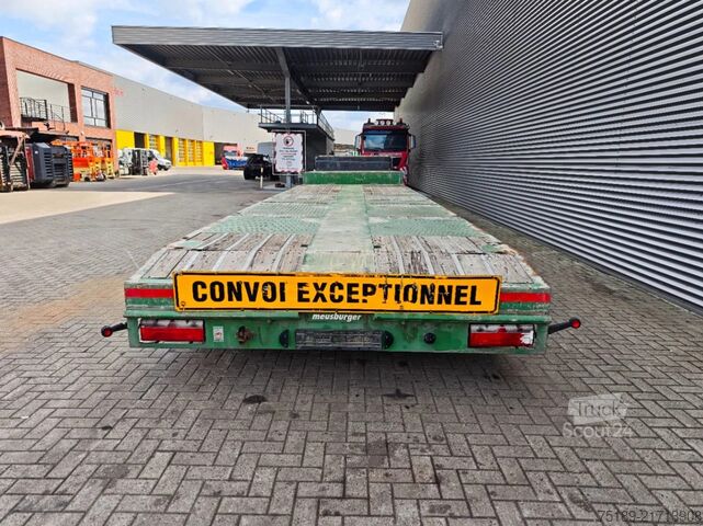 Góndola de cama semirrebajada Meusburger MTS-4 4 Meter Extand. 80 CM Mega-Lowdeck!