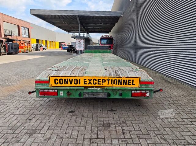 Góndola de cama semirrebajada Meusburger MTS-4 4 Meter Extand. 80 CM Mega-Lowdeck!