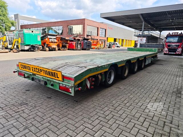 Góndola de cama semirrebajada Meusburger MTS-4 4 Meter Extand. 80 CM Mega-Lowdeck!