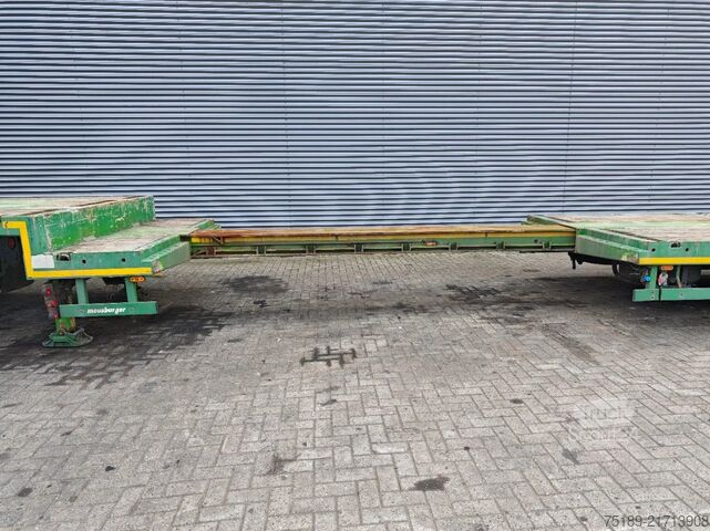 Góndola de cama semirrebajada Meusburger MTS-4 4 Meter Extand. 80 CM Mega-Lowdeck!