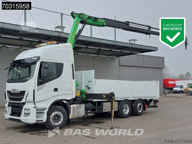 Iekraušanas platforma Iveco Stralis 510 6X2 Palfinger PK18002 Lift+steering...