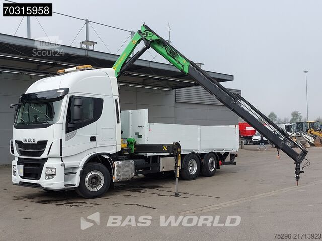 Iekraušanas platforma Iveco Stralis 510 6X2 Palfinger PK18002 Lift+steering...