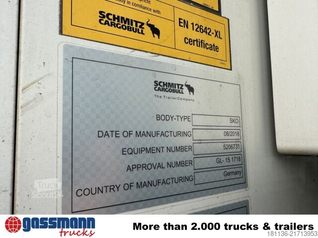 Kühlauflieger Schmitz SKO 24/L-13.4 FP 45 Cool, Mega, Carrier,