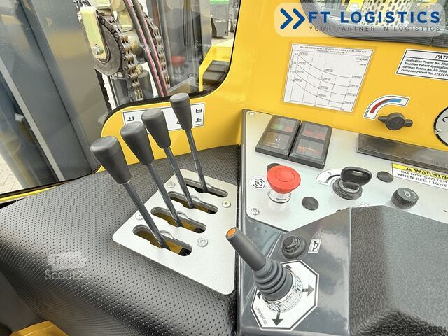 τετραπλής κατεύθυνσης περονοφόρο όχημα Combilift C4000 GAS DUPLEX 4600 FORK POSITIONER