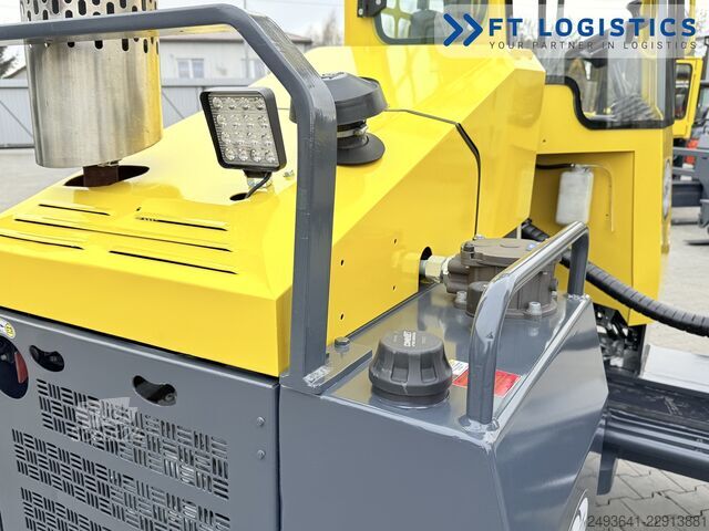 τετραπλής κατεύθυνσης περονοφόρο όχημα Combilift C4000 GAS DUPLEX 4600 FORK POSITIONER