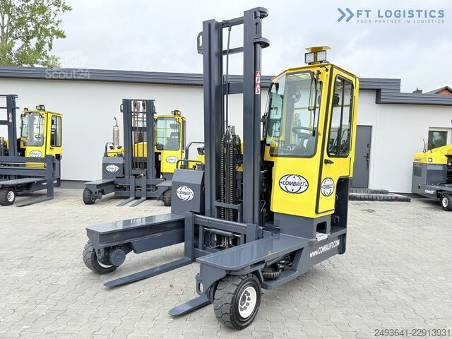Carrello elevatore a 4 direzioni Combilift C4000 GAS DUPLEX 4600 FREE-LIFT CABIN