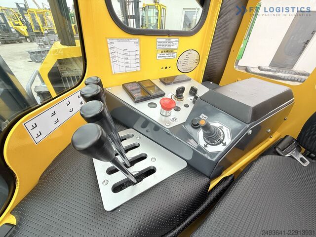 Carrello elevatore a 4 direzioni Combilift C4000 GAS DUPLEX 4600 FREE-LIFT CABIN