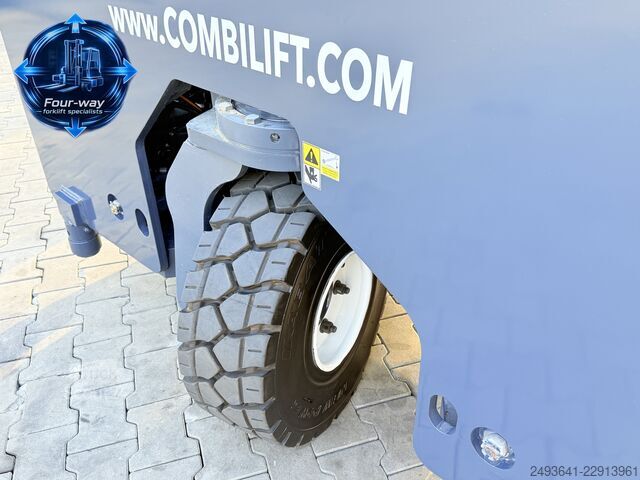 Wózek widłowy czterokierunkowy Combilift C4000 GAS DUPLEX 4050 WIDE POSITIONER
