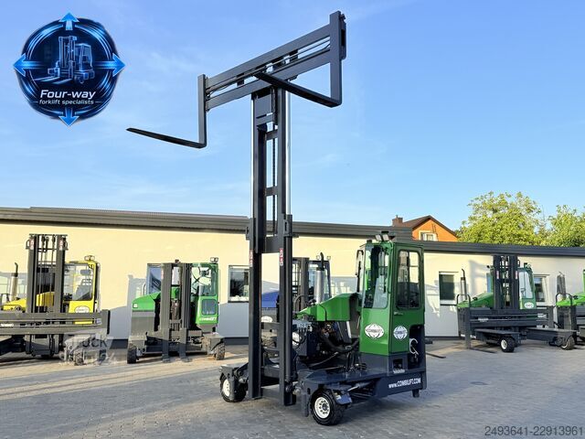 Wózek widłowy czterokierunkowy Combilift C4000 GAS DUPLEX 4050 WIDE POSITIONER