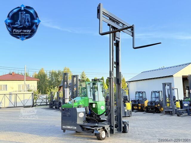 Wózek widłowy czterokierunkowy Combilift C4000 GAS DUPLEX 4050 WIDE POSITIONER