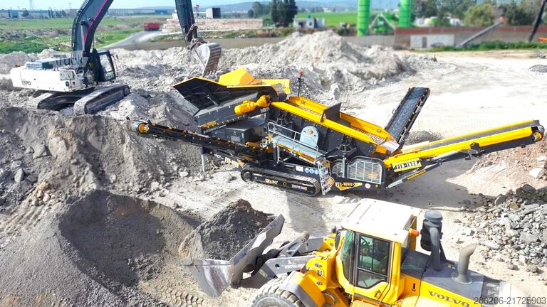 Sijojimo ir smulkinimo įrenginiai FABO FTB-1550 Siebanlagen und Brechanlagen