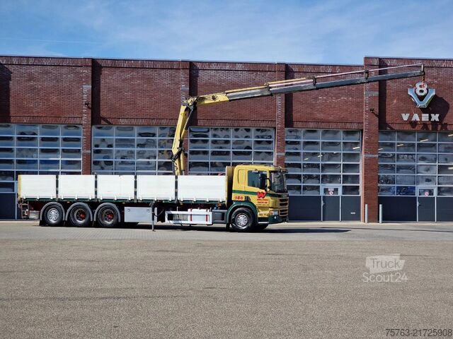 Camião-grua Scania P400 8x4*4 - Palfinger PK18002-EH Crane - Exten...