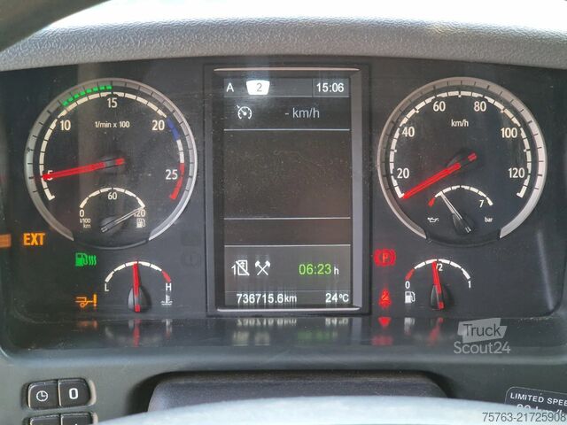 Camião-grua Scania P400 8x4*4 - Palfinger PK18002-EH Crane - Exten...