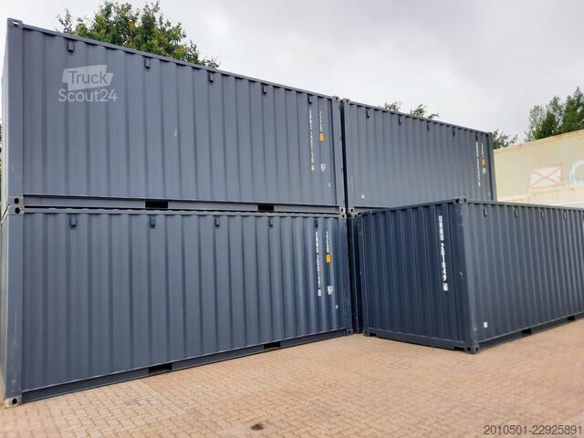 контейнер для перевозки 20 Fuß RAL7016 CONTAINER SEECONTAINER LAGERCONTAINER SELF STORAGE NEU
