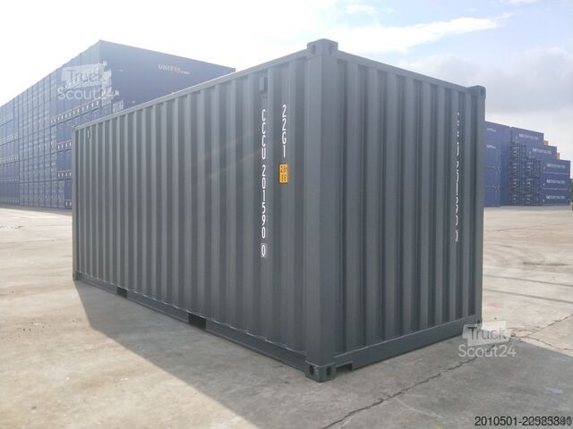 контейнер для перевозки 20 Fuß RAL7016 CONTAINER SEECONTAINER LAGERCONTAINER SELF STORAGE NEU