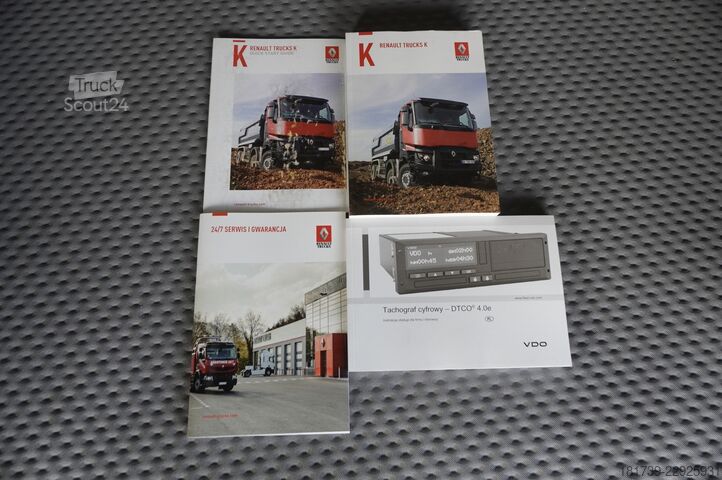 Δασοκομικό φορτηγό με γερανό Renault VP K520 6x4 Medium / Tajfun LIV 120 K