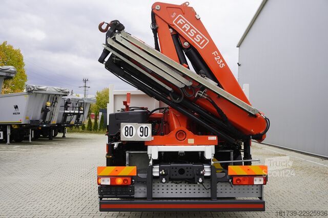 Платформа с краном Renault C380 DTI 11 6x4 / Fassi F235A.0.24 E