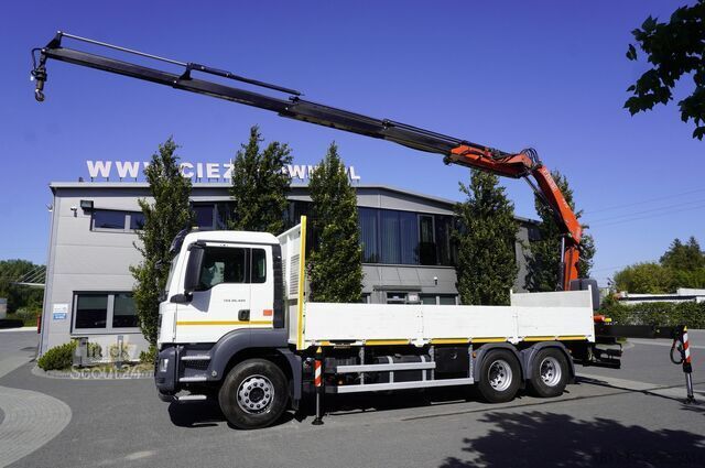 Платформа с краном MAN TGS 26.420 6x4 / Fassi F215A.2.24