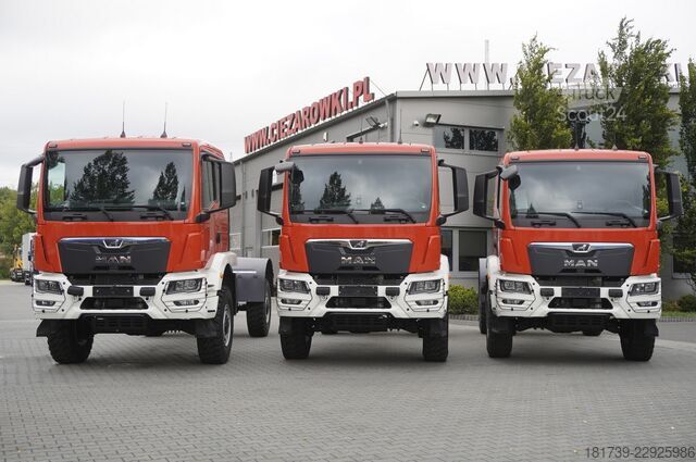 σασί MAN TGM 18.250 4x4 / chassis 520 cm/ 3 units