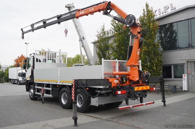 Πλατφόρμα με γερανό Renault C380 Comfort 6x4 / Atlas 172.3E crane