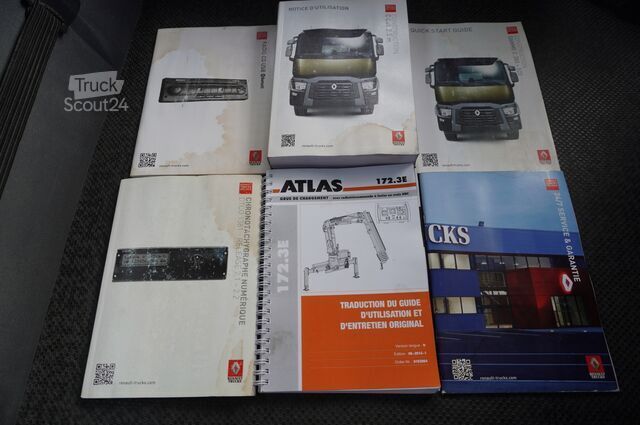 Πλατφόρμα με γερανό Renault C380 Comfort 6x4 / Atlas 172.3E crane