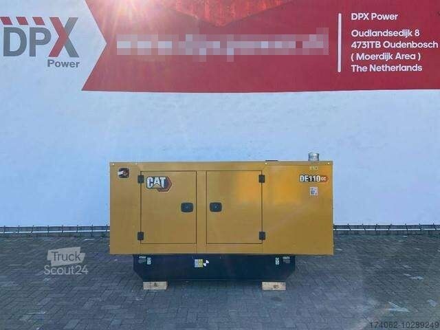 Caterpillar DE110GC 110 kVA Stand by Generator DPX 18208