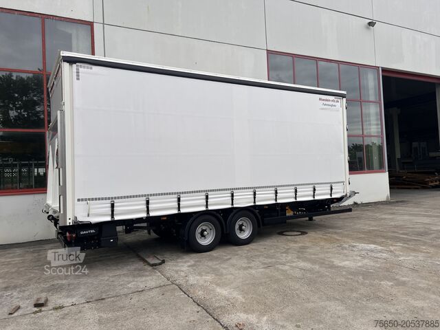 Remorque ouverte avec bâche Möslein TPS 105 D-L  Planenanhänger, Ladebordwand + Durchladbar neuwertig