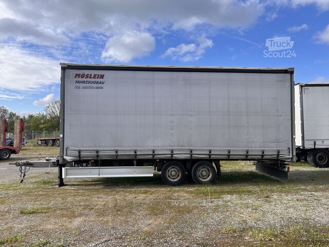 Open aanhangwagen met zeil Möslein TPF 11-D Schwebheim Tandem- Planenanhänger Durchladen