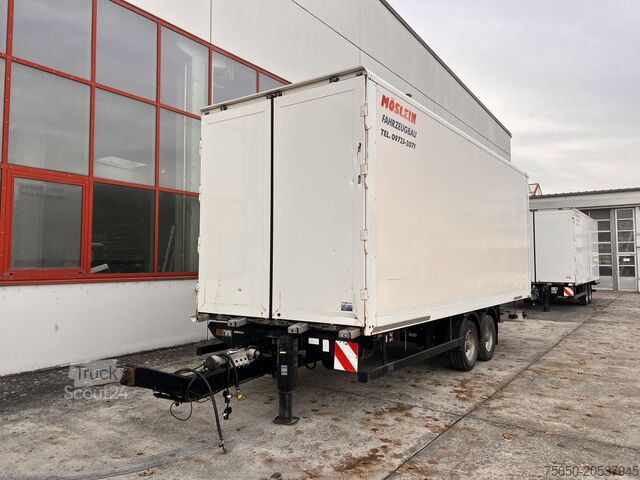 Koffer aanhanger Möslein TKO 105 D Schwebheim Tandem- Koffer- Anhänger, Durchladbar