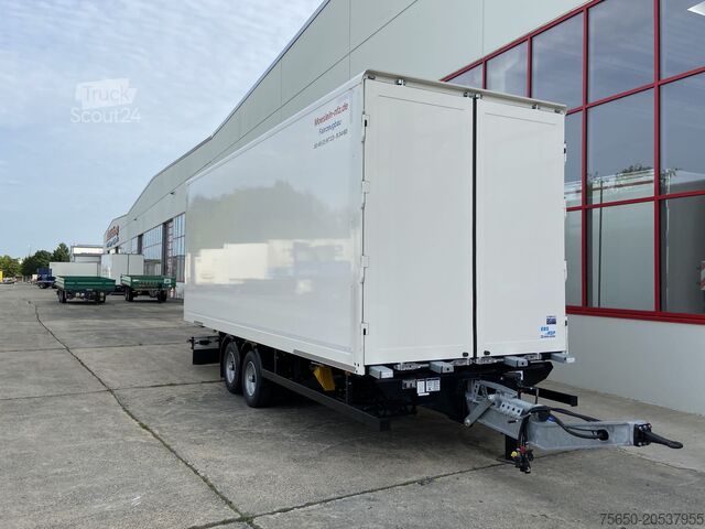 Koffer aanhanger Möslein TKO 105 D 6m weiß Tandem- Koffer, Durchladbar, -- Neufahrzeug --