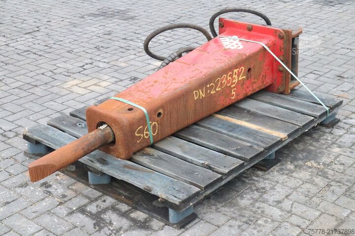 Smalcinātājs RAMMER HAMMER | S60 | HYDRAULIC BREAKER