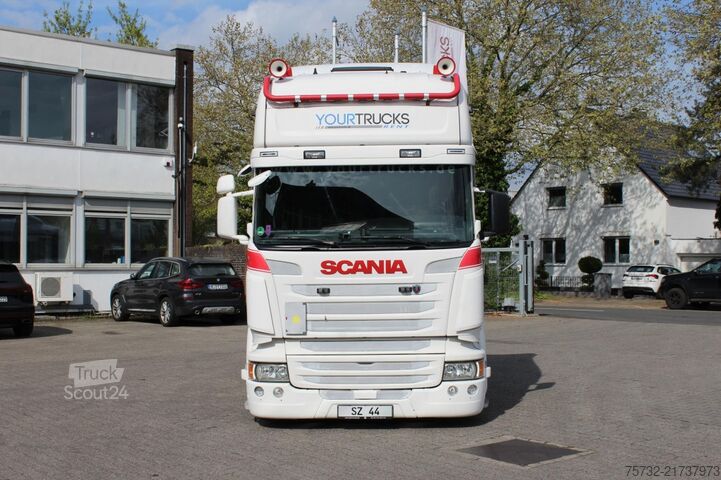 وحدة جر ذات حجم كبير Scania R 450 Topline Mega-Volumen   Retarder   2 Tanks