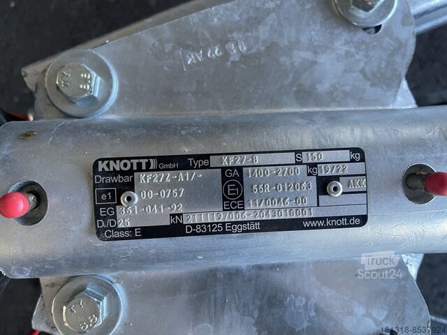 Automobilový transportér  GALA BBG ANHÄNGER NEU