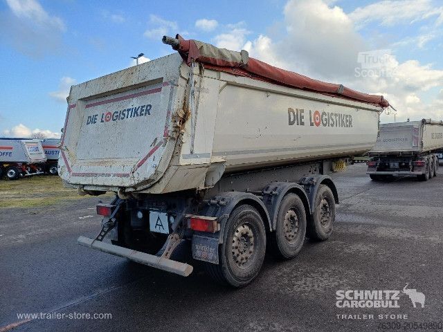 Tiptrailer Schmitz Cargobull Kipper Stahlrundmulde 24m³