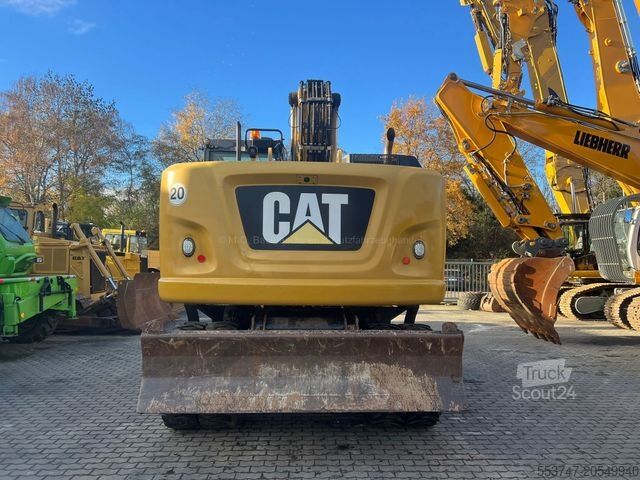 Pelle sur pneus CATERPILLAR Caterpillar M 318 F /Oilquick 70/55