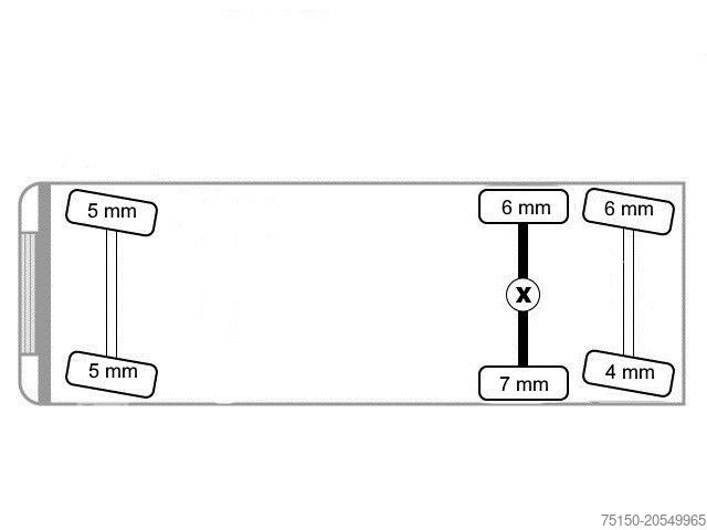 Kamyon üzerine monteli vinç MAN 26.500 6x2 KRAN HLK 201 HP a3 Nr: 687