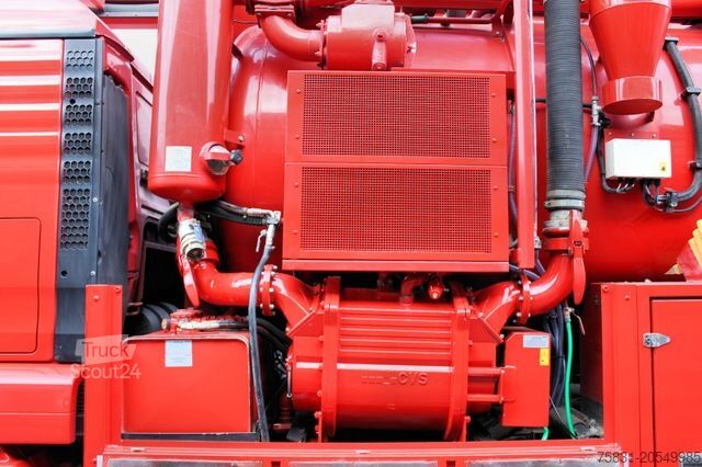 Vákuová cisterna MAN TGS 35.540 8x4 Müller 16m³ WRG + 800 meter HD