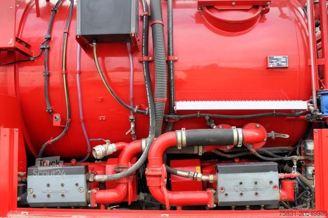 Vákuová cisterna MAN TGS 35.540 8x4 Müller 16m³ WRG + 800 meter HD