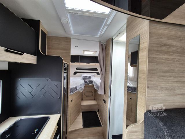 Pusiau integruotas kemperis CHAUSSON 627 Titanium Line Arctic/Hubbett/5 Gurtplätze